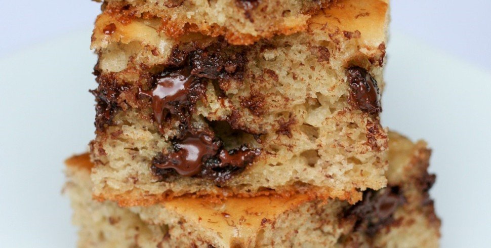 Bake to School Banana Chip Cake